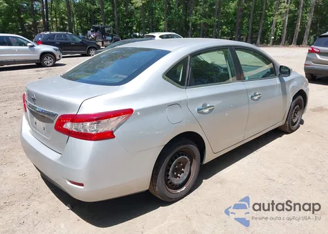 2015 Nissan Sentra S from USA, damaged, VIN 3N1AB7AP0FY267644